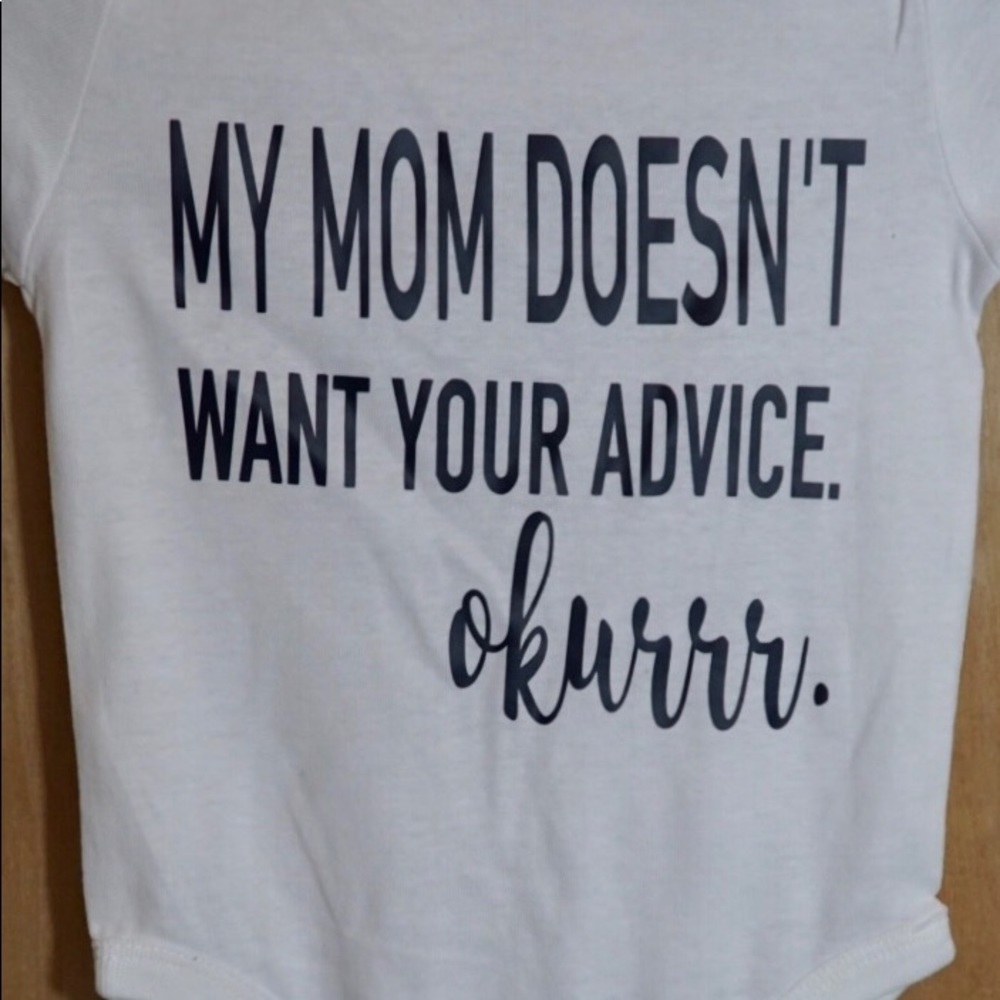 Handmade Baby onesies and toddler tops